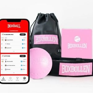 Boxbollen - Game, Fitness or Fun. Pink/Black in color - brand new never used